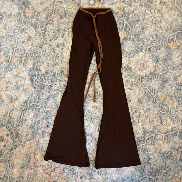 aerie Pants - Offline by aerie, Flared Waist Tie Pants